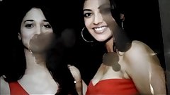 Cum Tribute Threesome with Kajal and Tamannaah