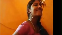 Desi indian girl giving blowjob and fucked by her boyfriend - tamil porn