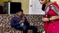 Hot Indian short films-  Hot Girl Jyothi Hot Bed Scene With Bachelor Guy.-boob grope